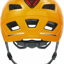 Abus Hyban 2.0 Cykelhjelm -Elcykel Salg 86924 hyban 2 0 iconic yellow rear 3