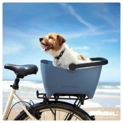Basil Buddy Hundekurv -Elcykel Salg basil buddy bicycle dog basket bleu 9