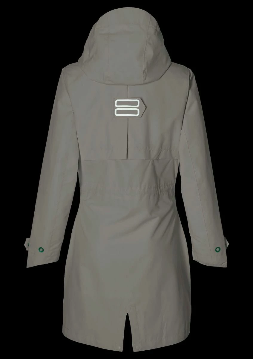 Basil Mosse Cykel Regnjakke (Dame) 4 Basil Mosse Cykel Regnjakke (Dame) - Billede 4