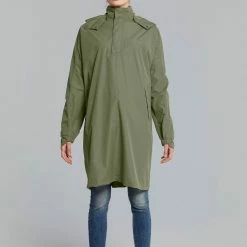 Basil Mosse Poncho -Elcykel Salg basil mosse bicycle rain poncho unisex green 5