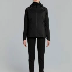 Basil Skane Cykel Regnjakke (Dame) -Elcykel Salg basil skane bicycle rain jacket women black 5