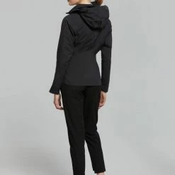 Basil Skane Cykel Regnjakke (Dame) -Elcykel Salg basil skane bicycle rain jacket women black 6