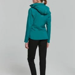 Basil Skane Cykel Regnjakke (Dame) -Elcykel Salg basil skane bicycle rain jacket women green 7