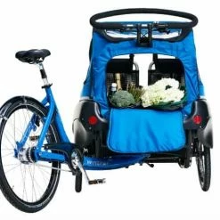 Winther Kangaroo Luxe El Ladcykel (Alfine / Centermotor) -Elcykel Salg kangaroo luxe blue blue trunk 1