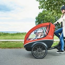 Winther Kangaroo Lite El Ladcykel (Alfine / Centermotor) -Elcykel Salg winther kangaroo lite sideview woman 2019 v153